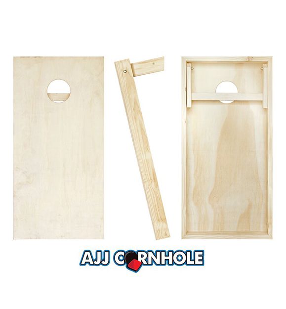AJJ Cornhole Plain Wood Boards