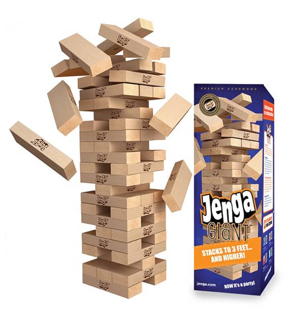 jenga yard game