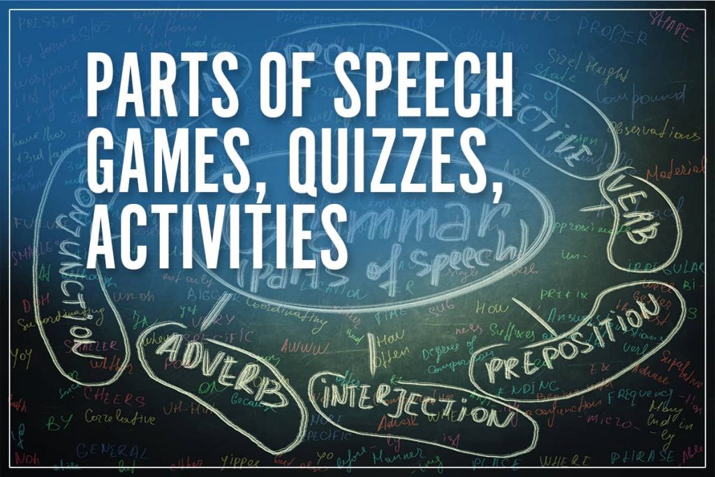 Parts of Speech Games
