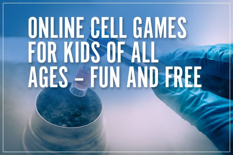 Online Cell Games for Kids of All Ages Fun and Free Right Now!