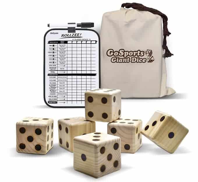 GoSports Giant Dice Set
