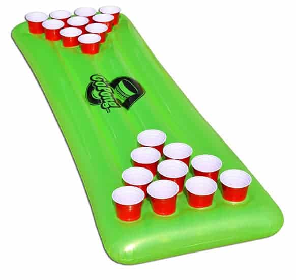 GoPong 8' Beer Pong Party Dry Erase Drinking Table Portable Indoor Outdoor Games 