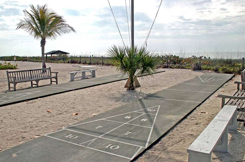 Playing Shuffleboard
