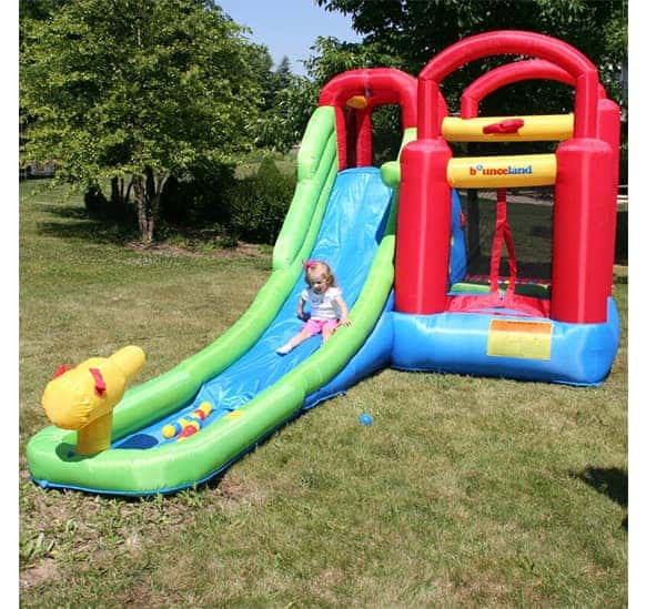 Bounceland Water Slide And Bounce House