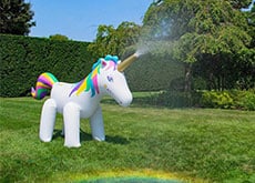 Unicorn Sprinkler