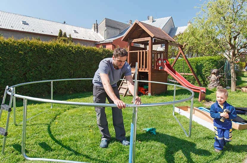 Different Trampoline Parts