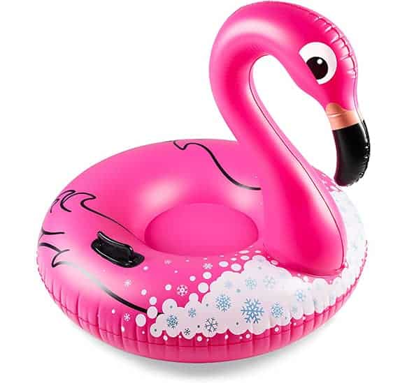 Big Mouth Flamingo Snow Tube