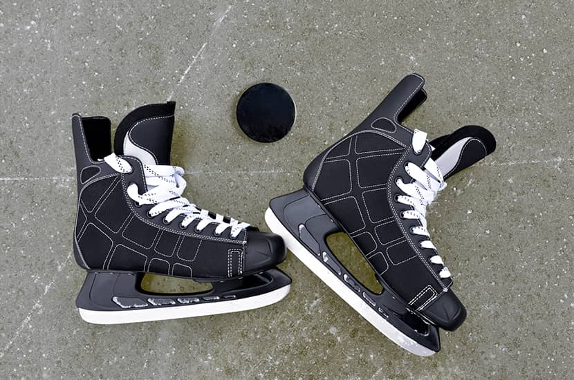 Parts Of A Hockey Boot