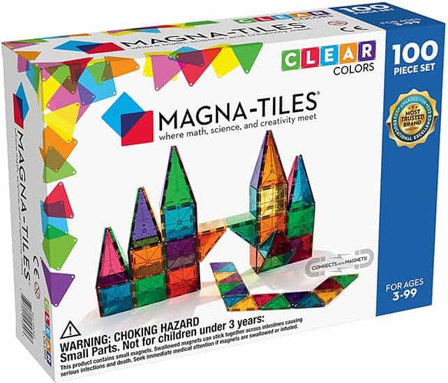 Magna Tiles Clear Colors Set