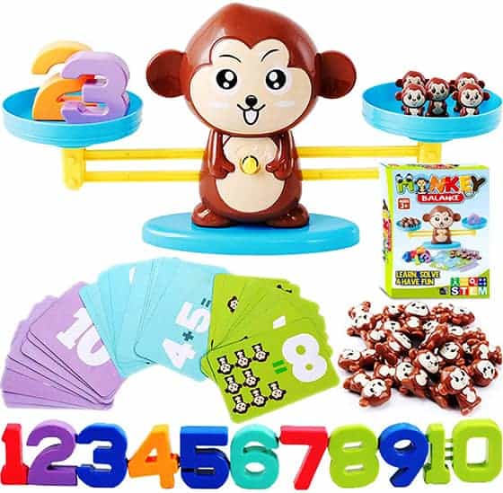 Monkey Balance Counting Toy