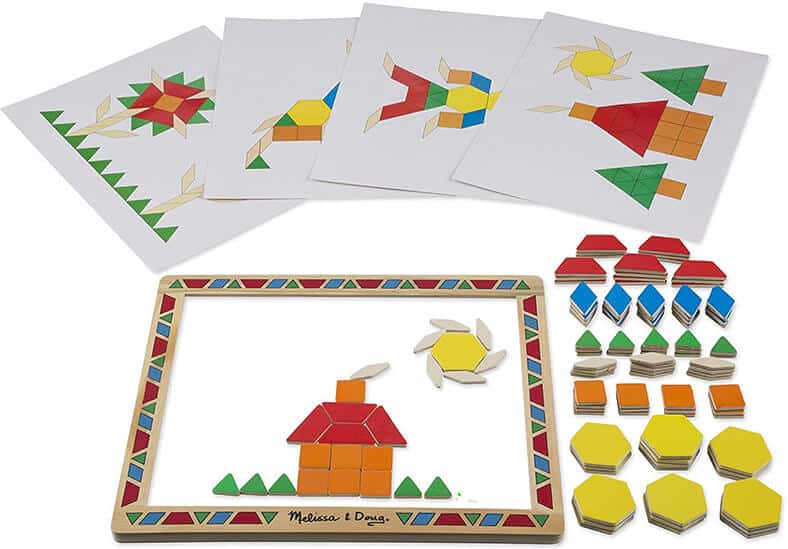 Melissa & Doug Deluxe Wooden Magnetic Set