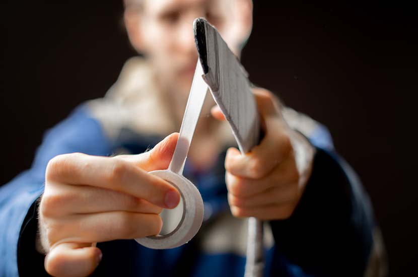 How To Tape A Hockey Stick Blade