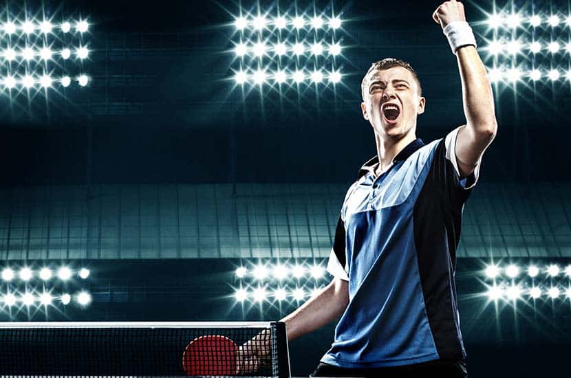 The World Champion Of Ping Pong
