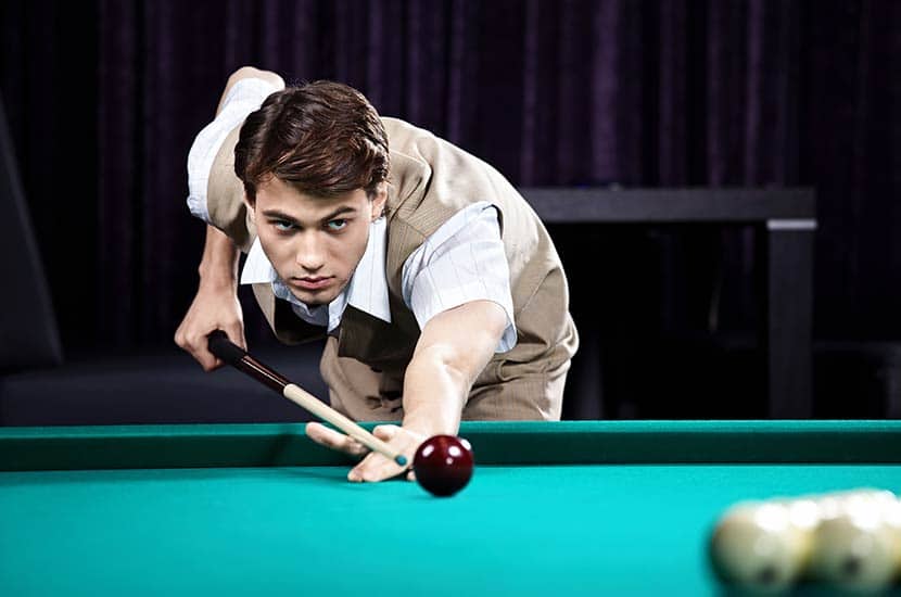 Where To Hold The Pool Stick