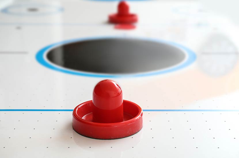 Air Hockey Table - The Mallet