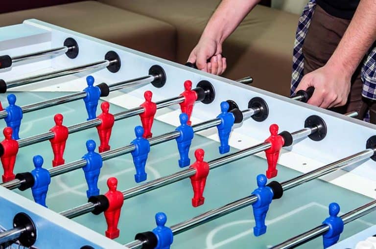 Foosball Table Set Up DIY Assembly Instructions & Player Layout In 2023