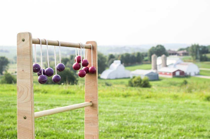 Ladder Golf Distance