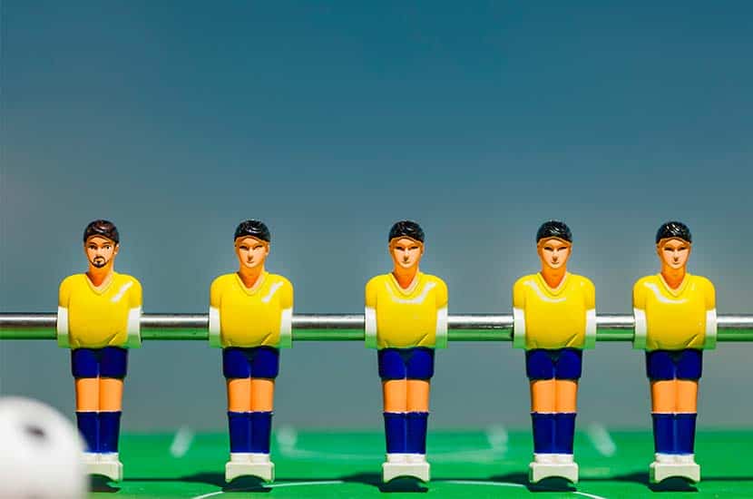 Table Football - Playing Defense