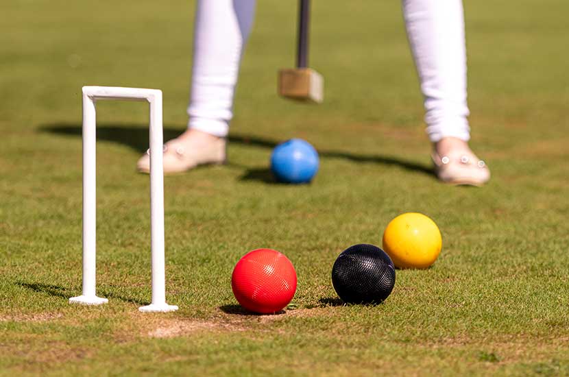 Advantage In A Game Of Croquet