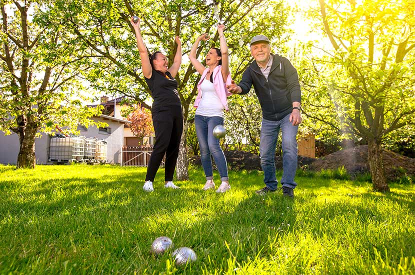 Backyard Bocce Ball Court Dimensions