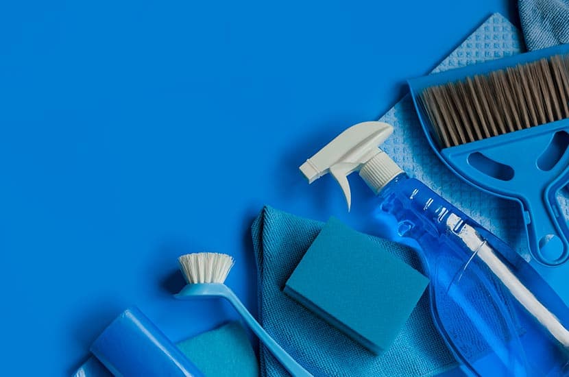 Gather The Cleaning Supplies