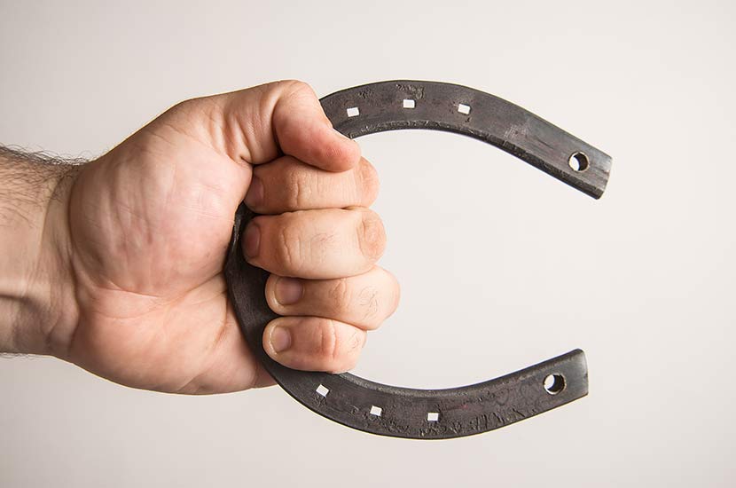 Horseshoe Grips And Pitching Techniques