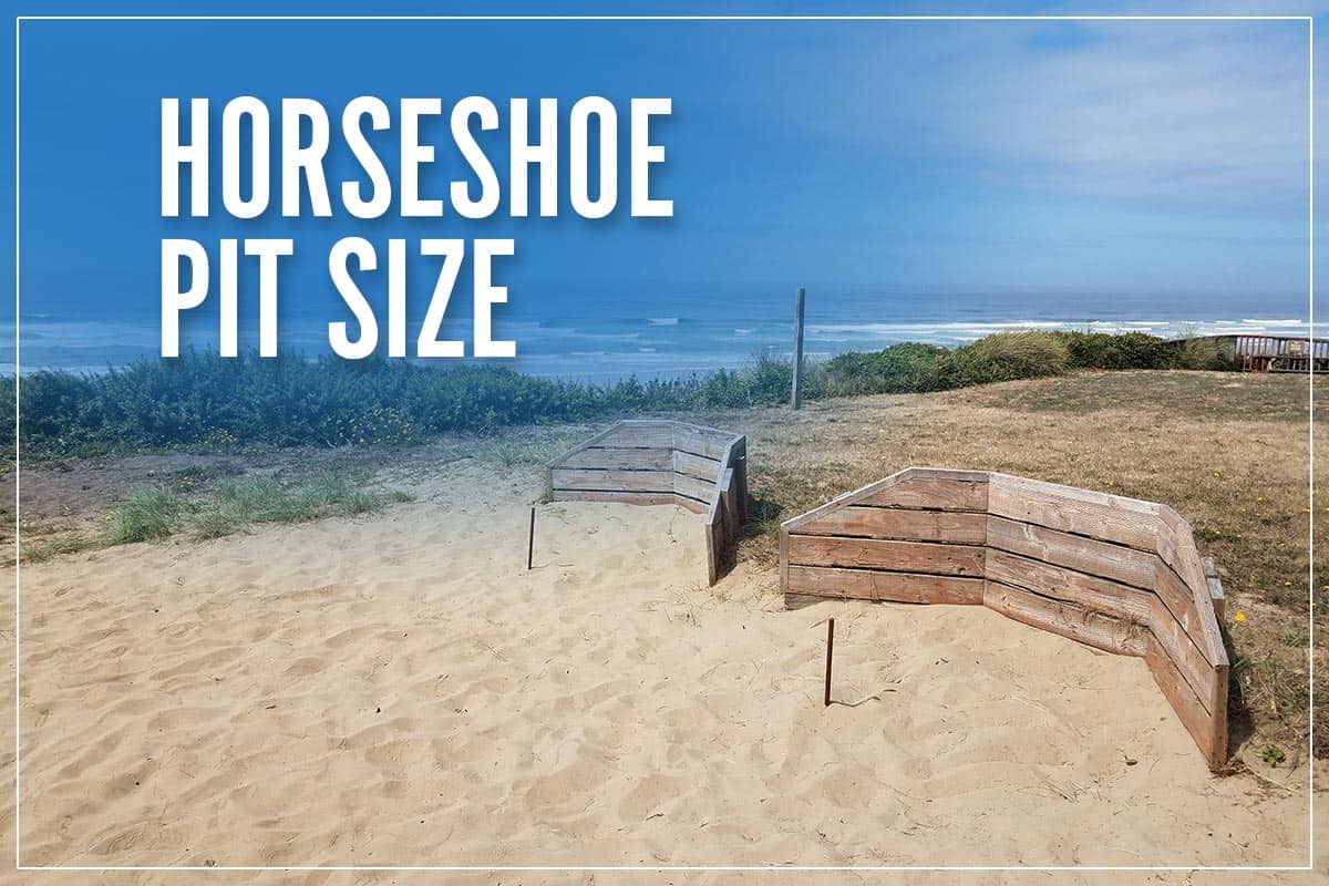 Horseshoe Pit Size