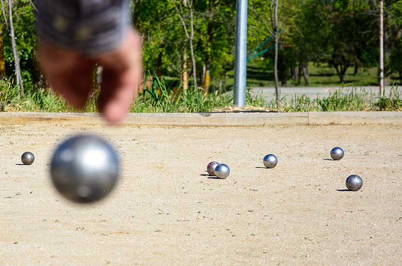 Standard Bocce Ball Court Size