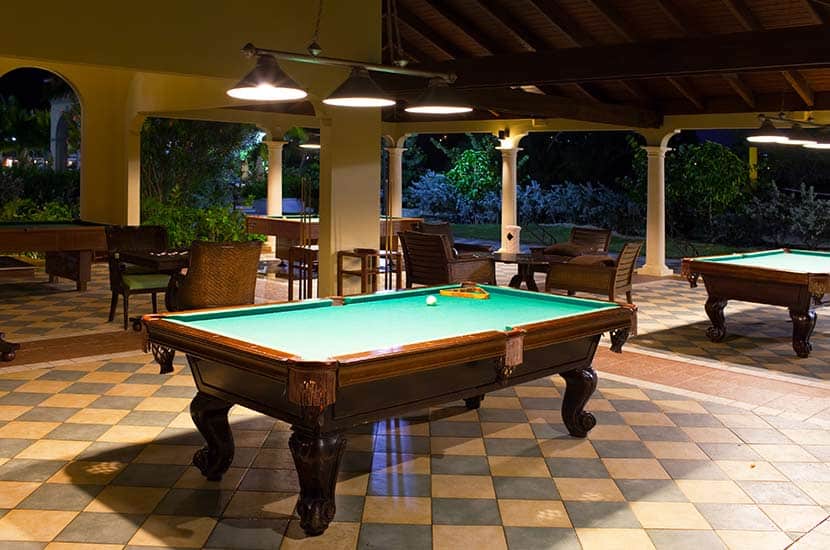Difference Between An Indoor Pool Table And An Outdoor Pool Table