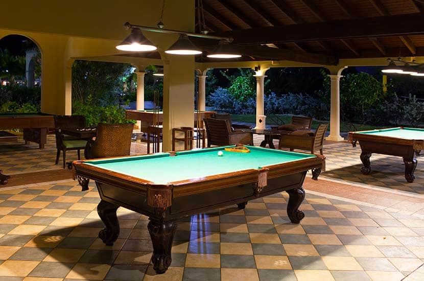 Difference Between An Indoor Pool Table And An Outdoor Pool Table