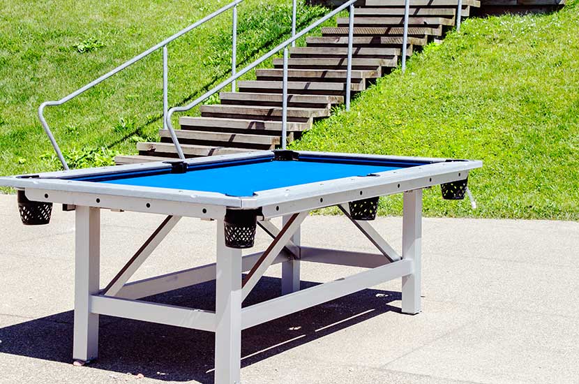 Different Types Of Pool Tables For Outdoor Use