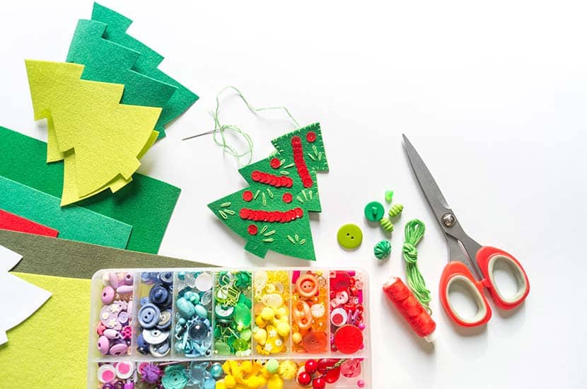 Christmas Tinker Tray