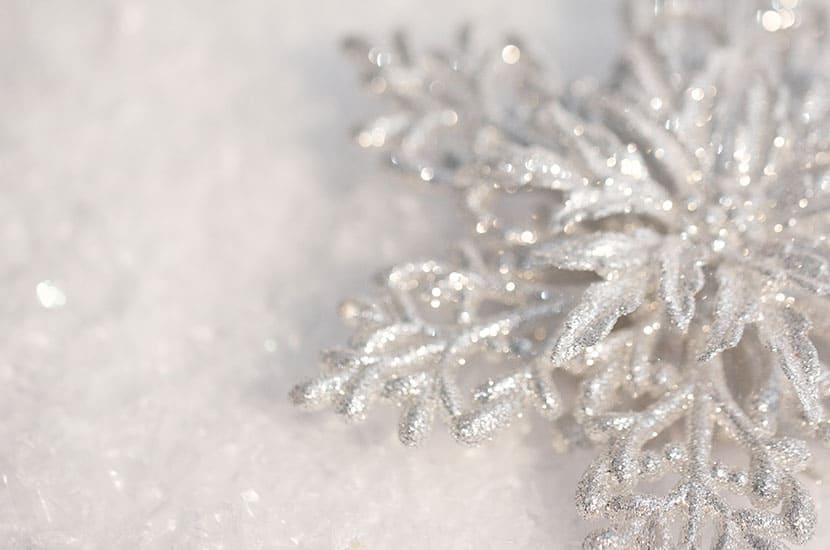 Crystal Snowflake Ornaments