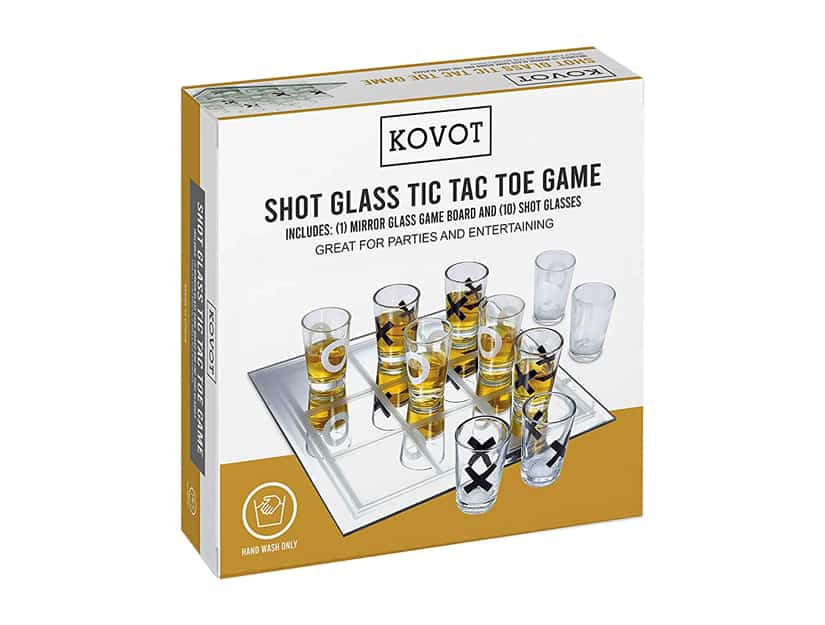 Shot Glass Tic Tac Toe Game