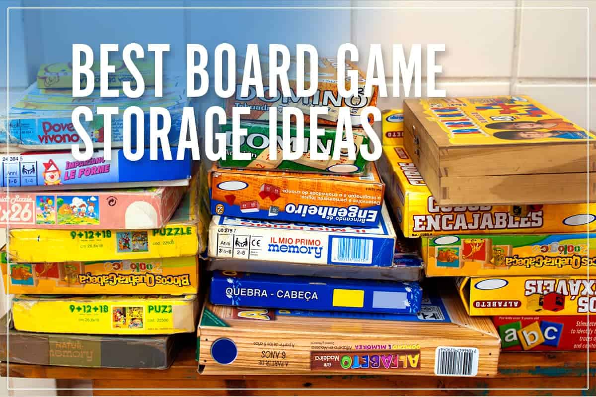 Board Game Storage Ideas