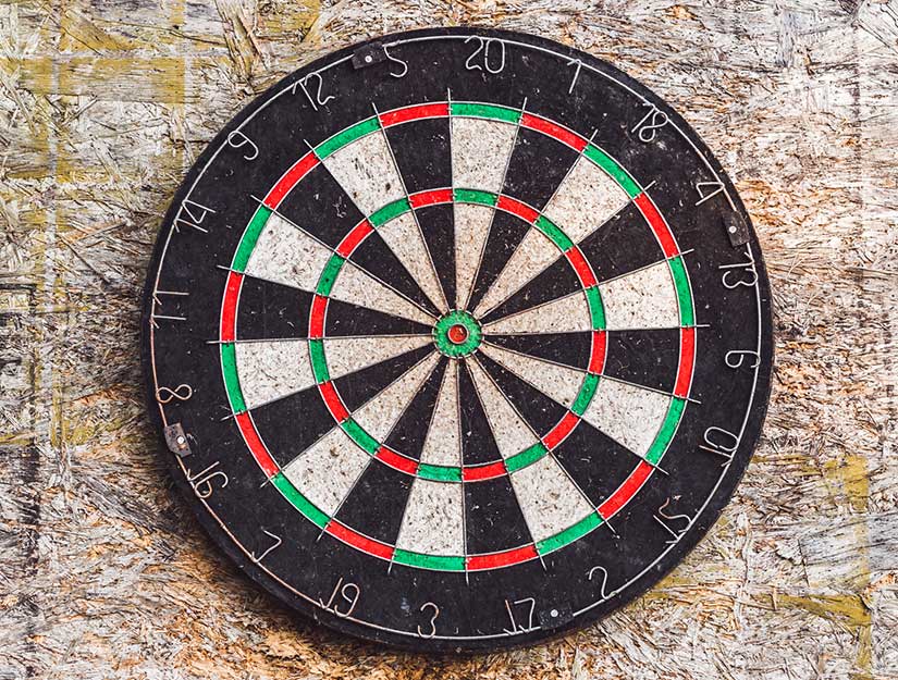Bristle Dartboard