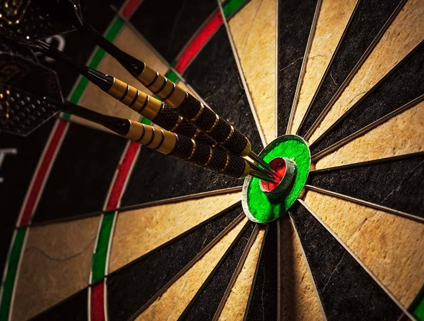 Sisal Dartboard